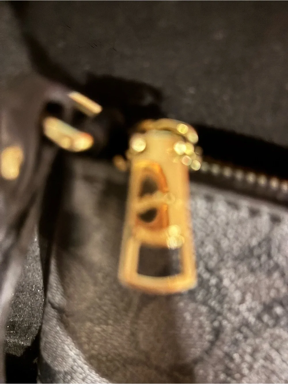 COACH Black Signature Wristlet with Pink Mickey Graphic very rare very beautiful